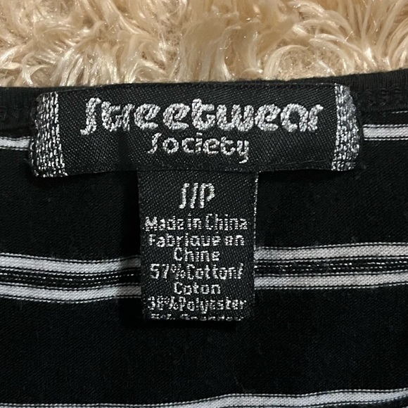 Streetwear Society: Striped  Tube Top - Picture 2 of 4